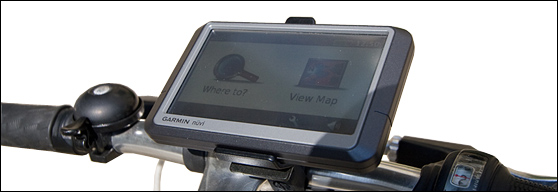 DIY GPS bicycle mount